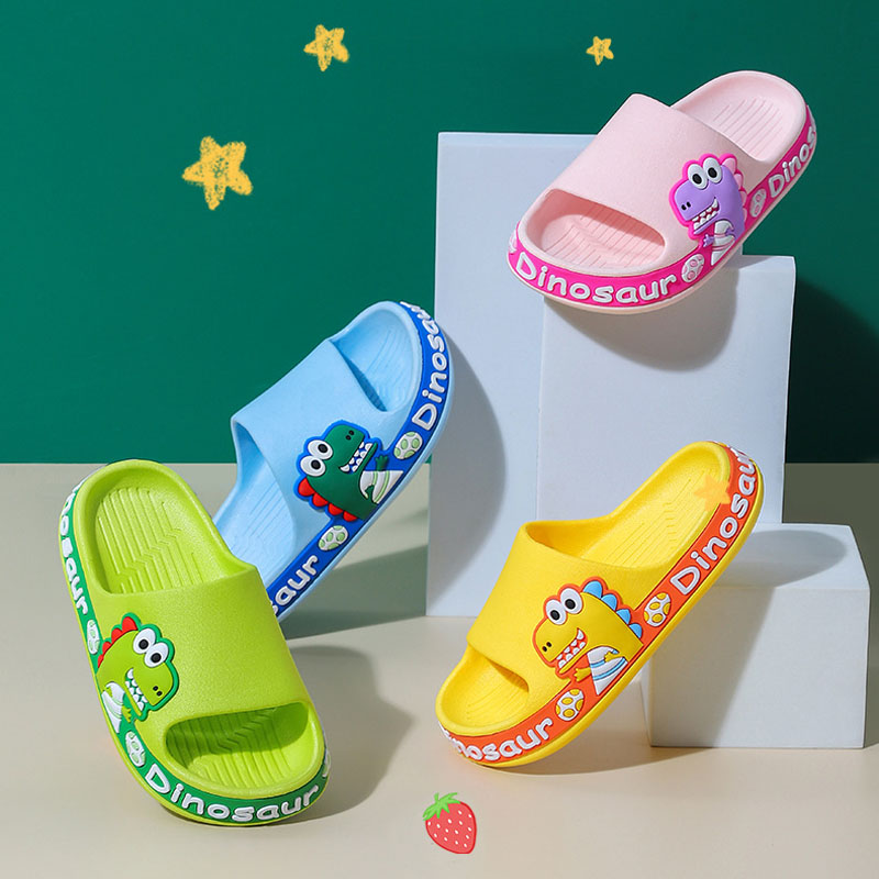 Kids Indoor Outdoor Slippers - Children Slippers Kids Summer Cartoon Beach