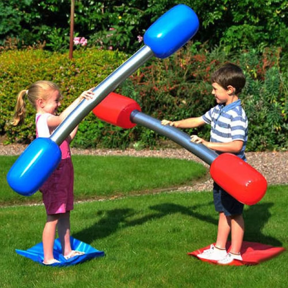 Kids Outdoor Yard Toys - Outdoor Toys Red Blue Inflatable Sticks