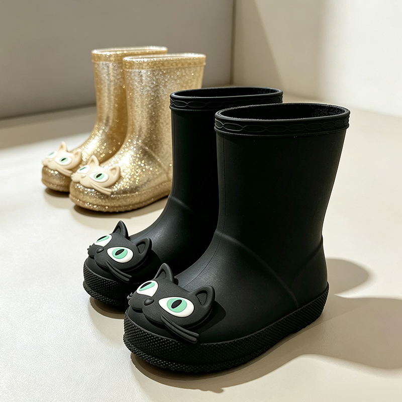Kids Outdoor Fort - Toddler Rain Boots for Boys Girls