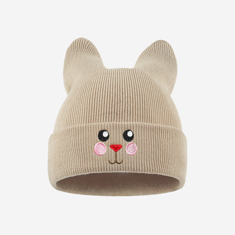 Kids Outdoor Activities - Soft Cat Ear Kids Beanie Cat