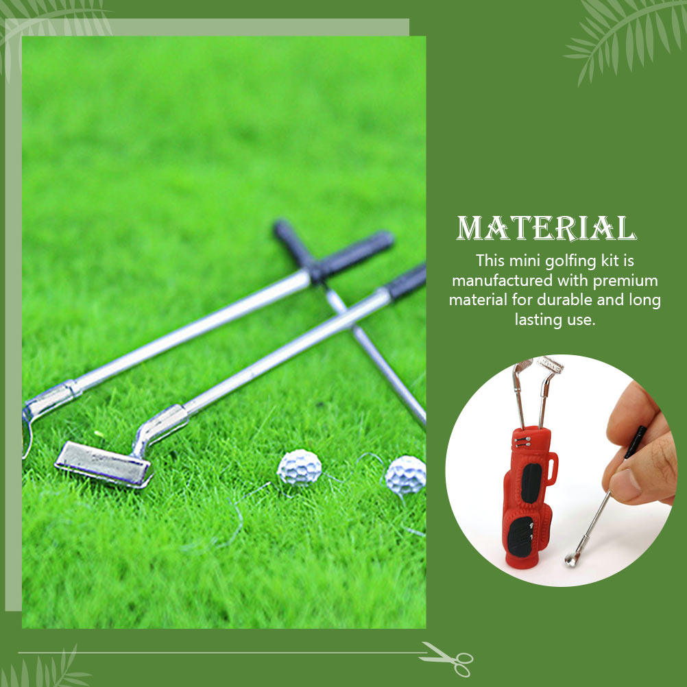 Kids Outdoor Doll House - 1Set Mini Golf Creative Wear Resistant