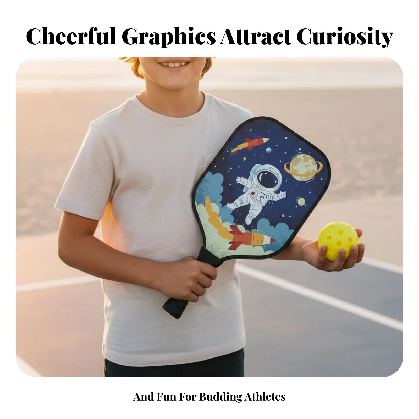 New Kids Pickleball Paddle Set - Kids Outdoor Playset recension och pris