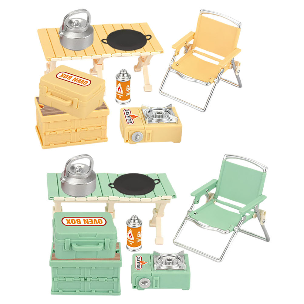 16Pcs Compact Miniature Outdoo - Kids Outdoor Table And Chair Set recension och pris