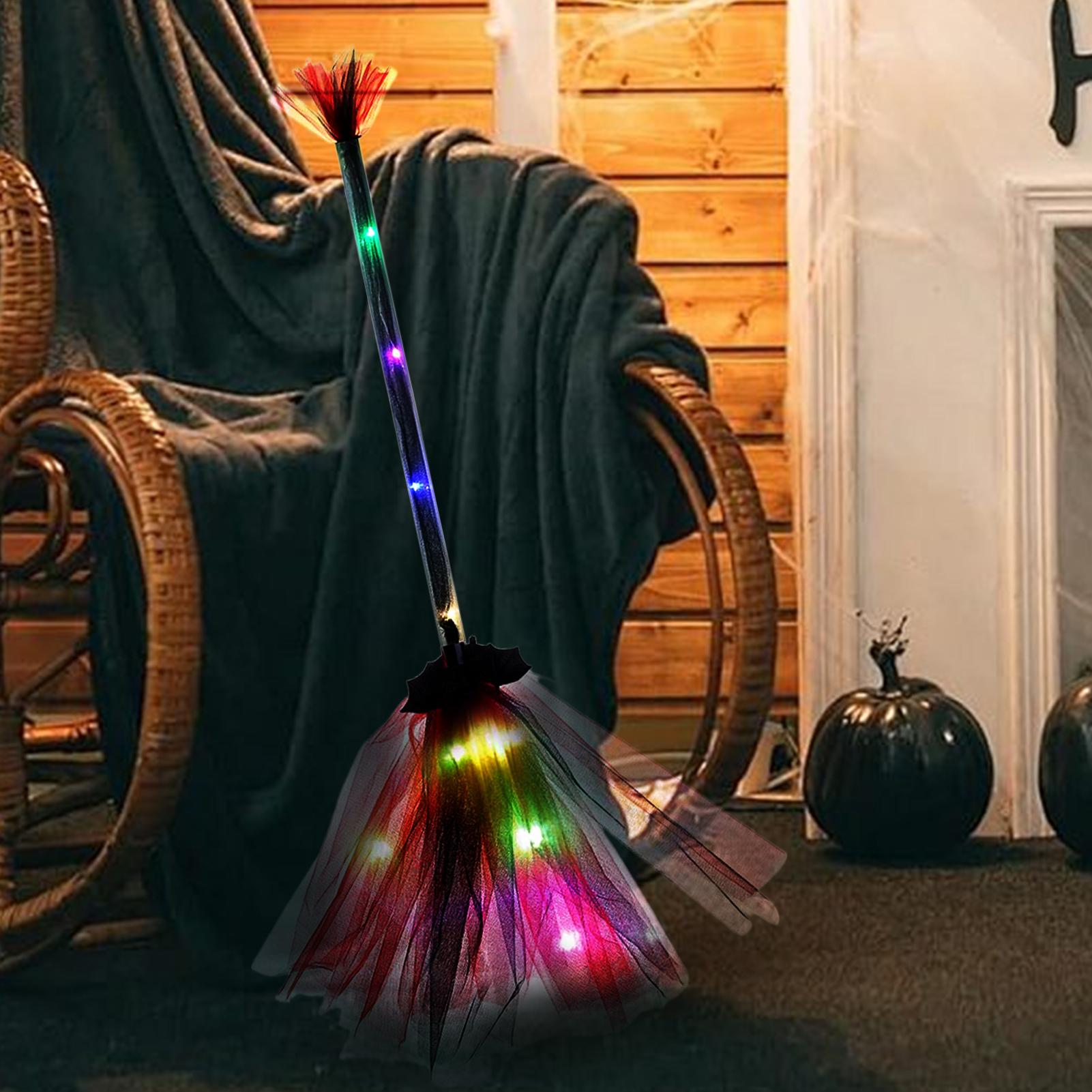 Witch Broom Battery Powered Fu - Kids Outdoor Broom recension och pris