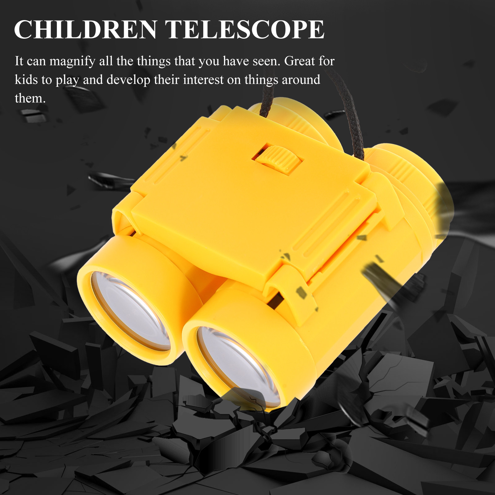 Yellow Children Binoculars Adj - Kids Outdoor Activities recension och pris