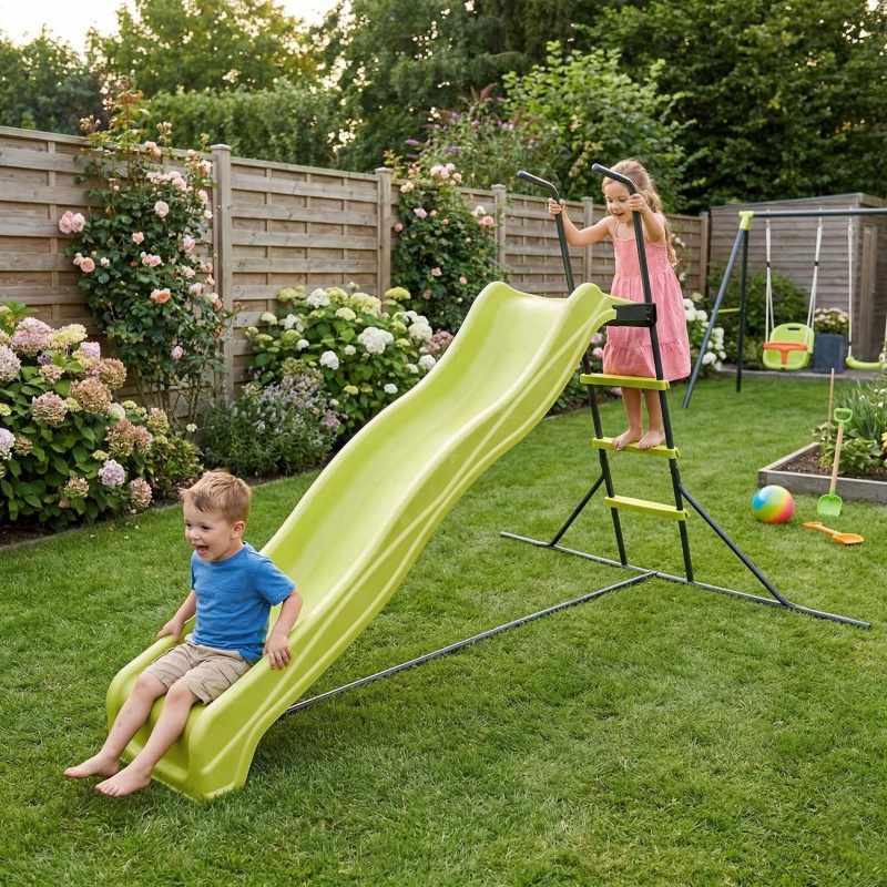 Outdoor 2.2M Freestanding Slid - Kids Outdoor Playset recension och pris