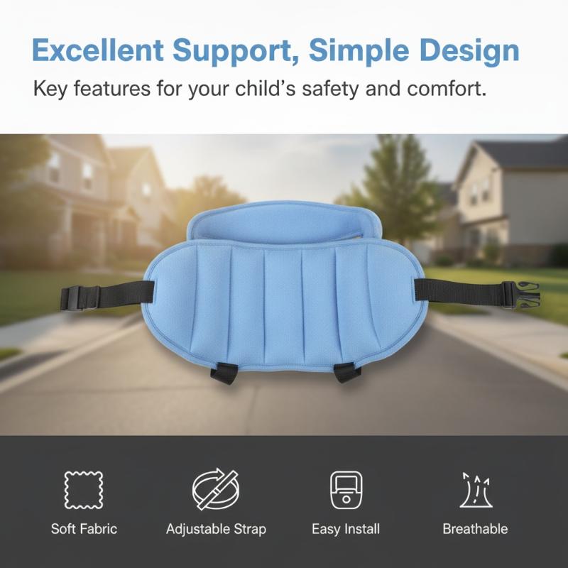 Kid Car Seat Head Fixing Belt  - Swing Seat Belt recension och pris