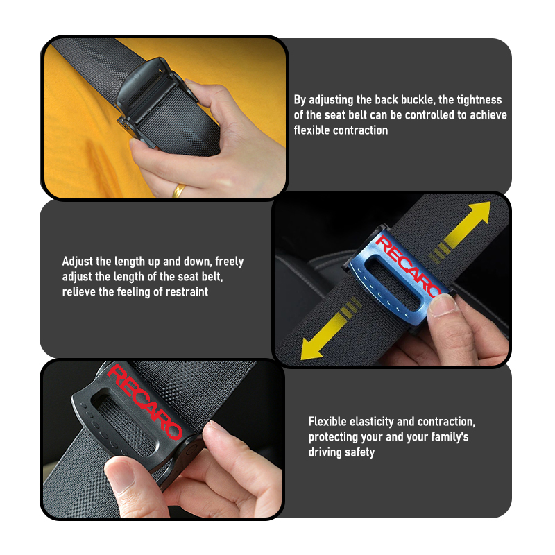 Adjustable Car Logo Safety Bel - Swing Seat Belt recension och pris