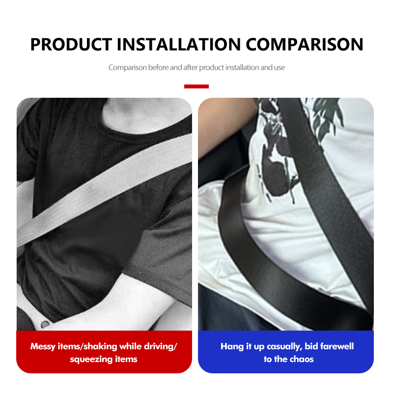 Adjustable Car Logo Safety Bel - Swing Seat Belt recension och pris