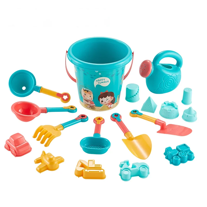 18PCS Beach Toy Set Bucket Sea - Kids Outdoor Playset recension och pris
