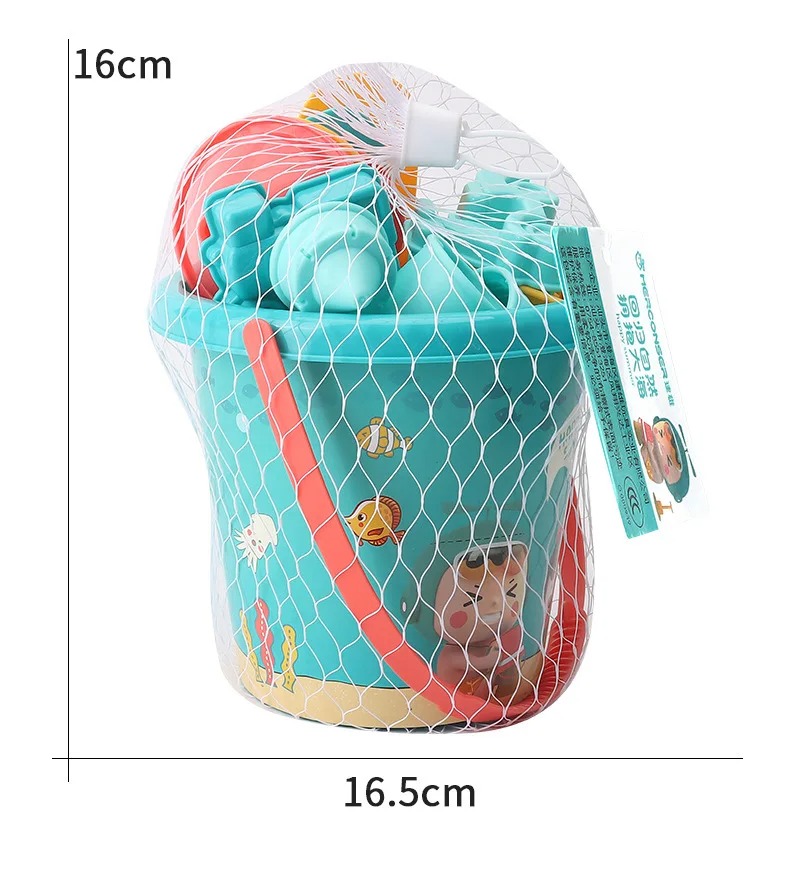 18PCS Beach Toy Set Bucket Sea - Kids Outdoor Playset recension och pris