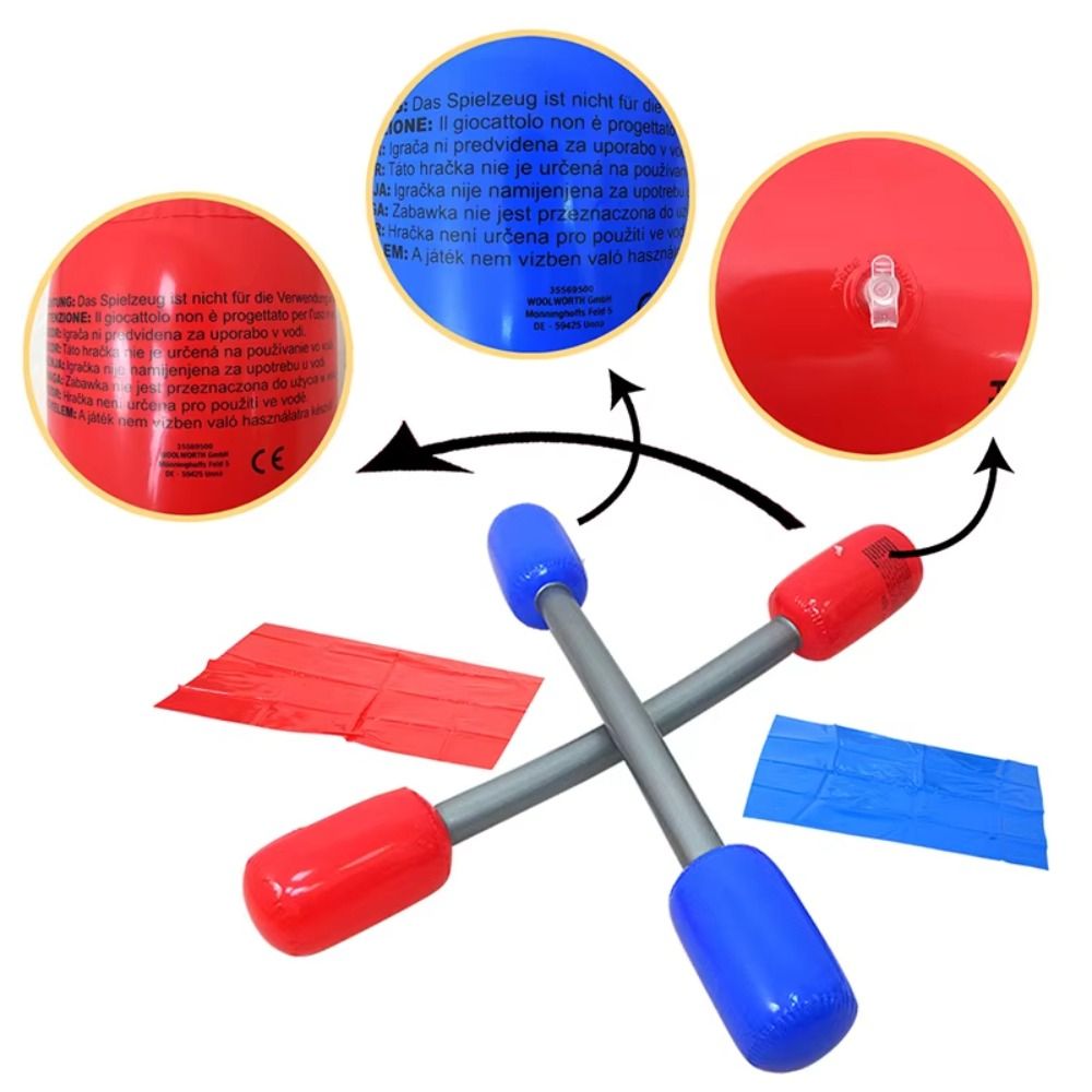 Outdoor Toys Red Blue Inflatab - Kids Outdoor Yard Toys recension och pris