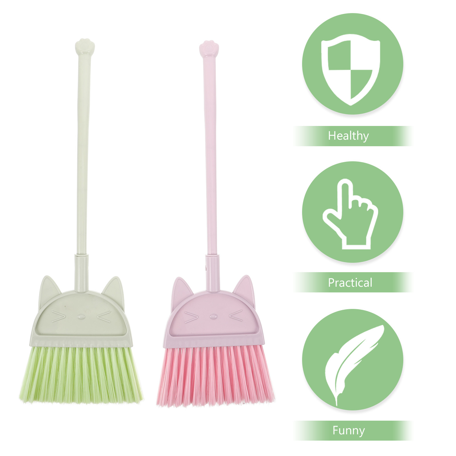 3Pcs Kids Broom Set Cartoon Mi - Kids Outdoor Broom recension och pris