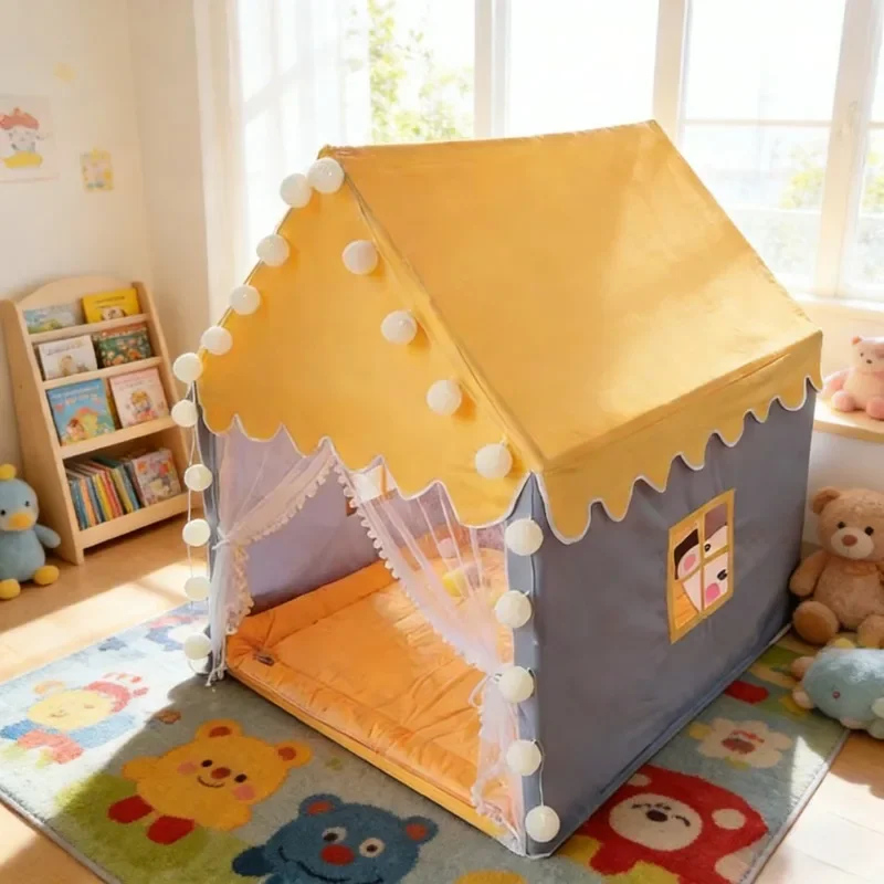 Large Pink Princess Castle Ten - Kids Outdoor Playhouse recension och pris