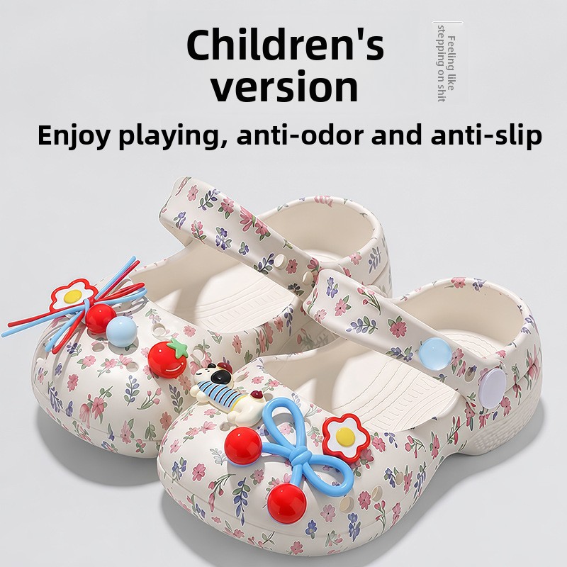 2026 Fashion Thick Sole Slippe - Kids Indoor Outdoor Slippers recension och pris