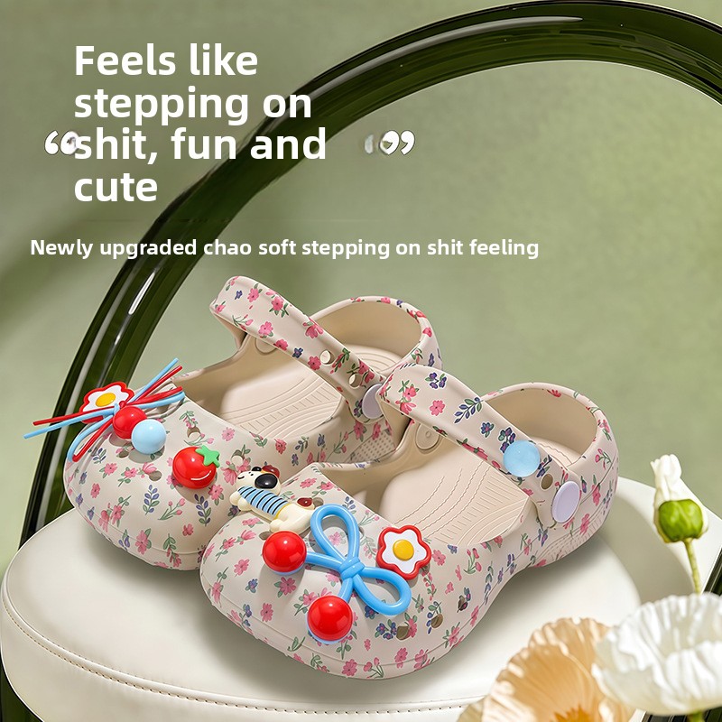 2026 Fashion Thick Sole Slippe - Kids Indoor Outdoor Slippers recension och pris
