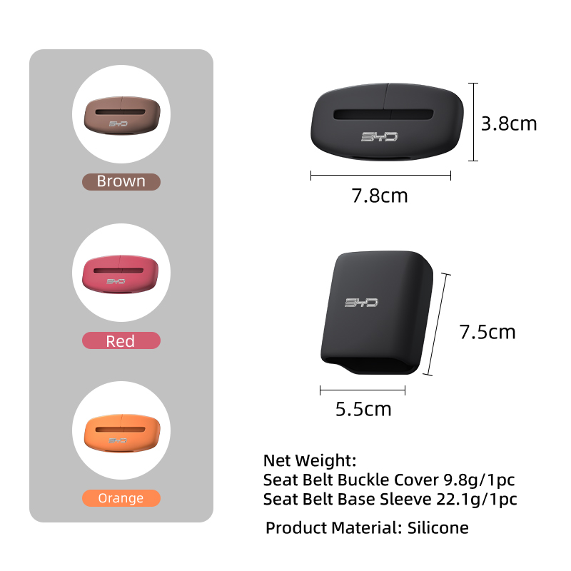 Car Silicone Seat Belt Buckle  - Swing Seat Belt recension och pris