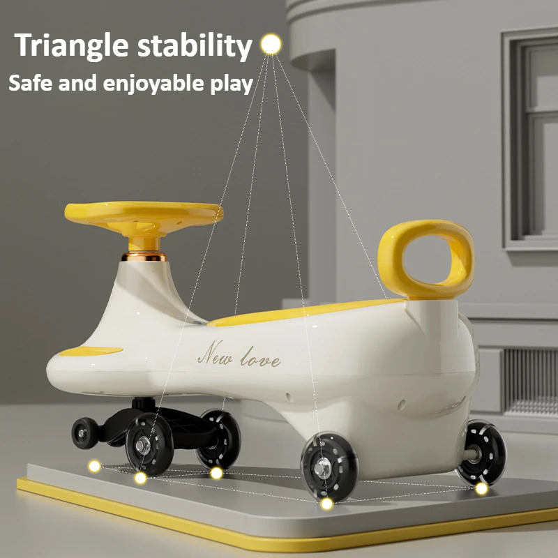 Cute Kids Swing Wiggle Car Ant - Kids Outdoor Fort recension och pris