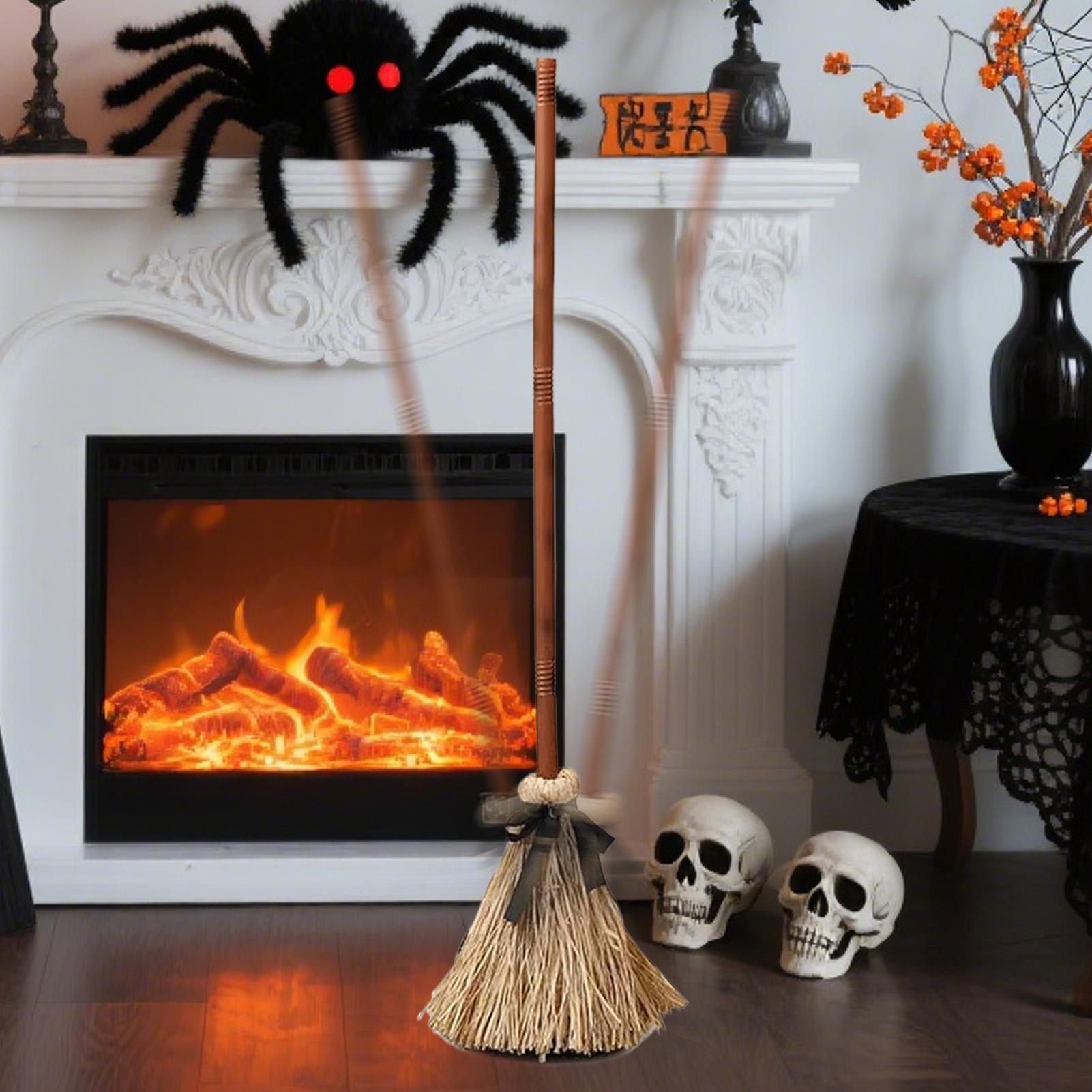Witch Broom Battery Powered Fu - Kids Outdoor Broom recension och pris