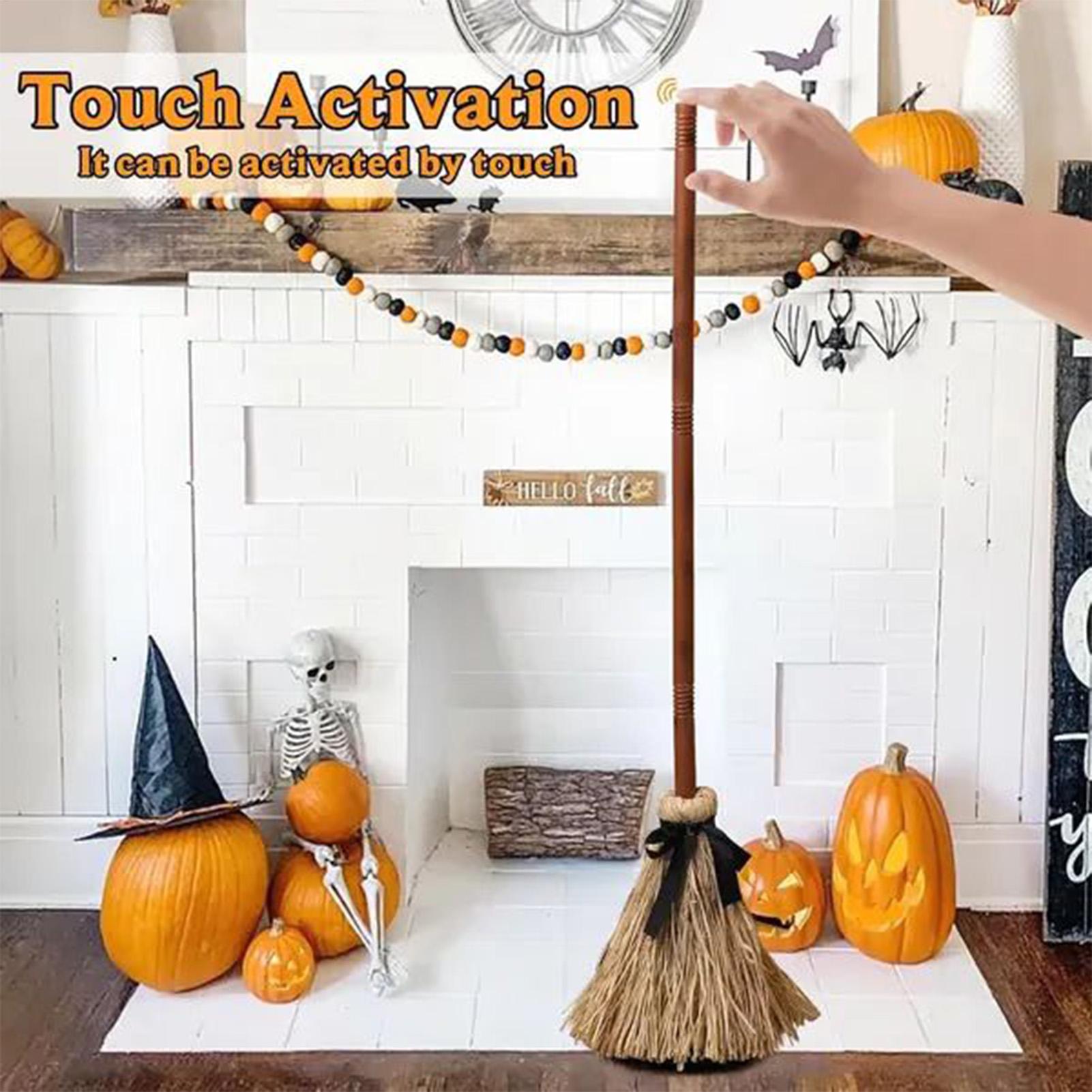 Witch Broom Battery Powered Fu - Kids Outdoor Broom recension och pris