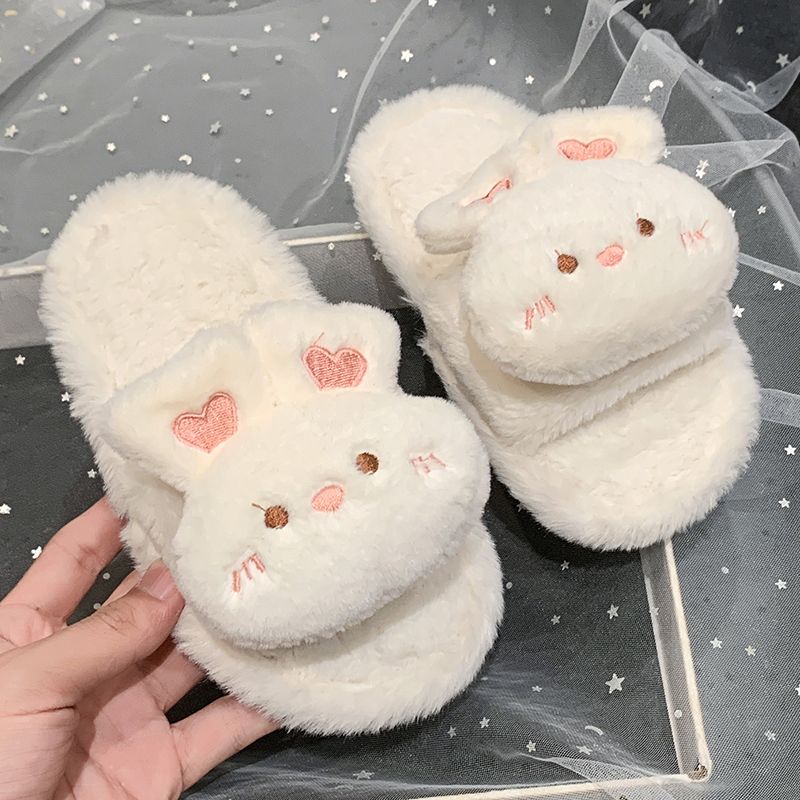 Comfortable Cute Fluffy Cartoo - Kids Indoor Outdoor Slippers recension och pris