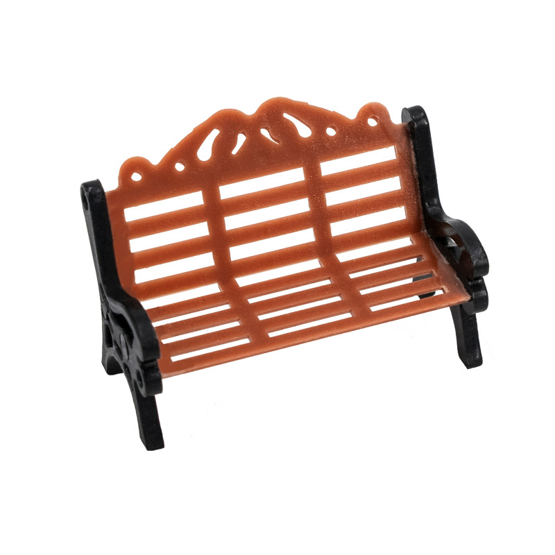 10PCS Miniature Park Bench Mod - Kids Outdoor Doll House recension och pris