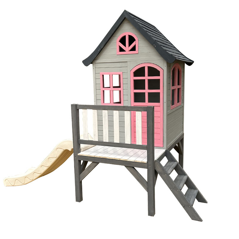 Kids log house, tree , outdoor - Kids Outdoor Doll House recension och pris