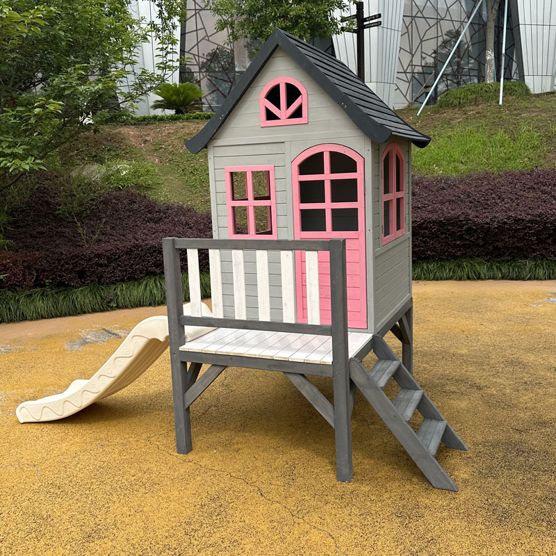 Kids log house, tree , outdoor - Kids Outdoor Doll House recension och pris