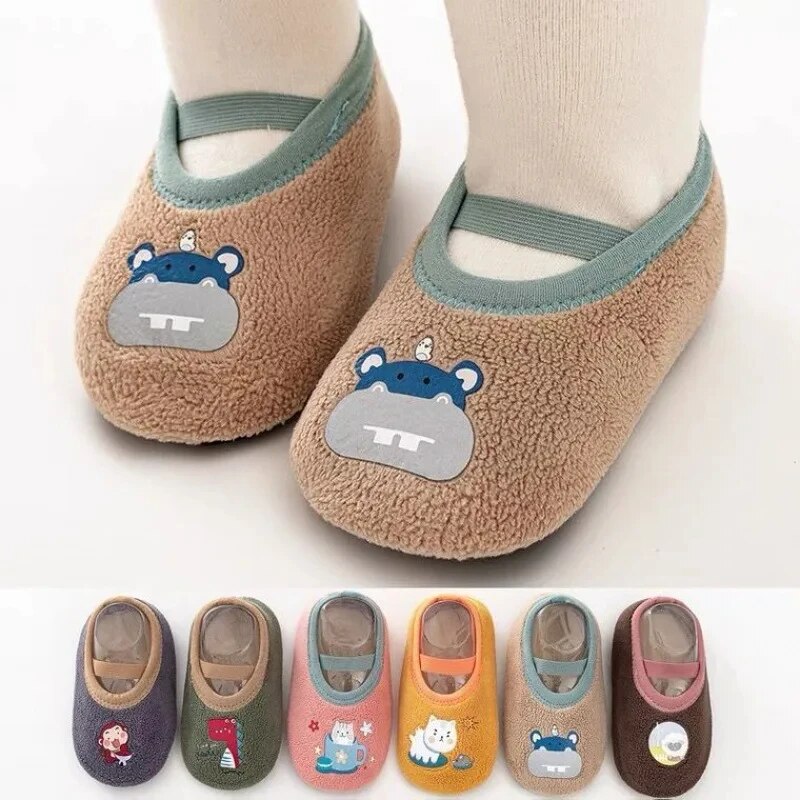 Baby Anti-slip Socks Newborn W - Kids Indoor Outdoor Slippers recension och pris