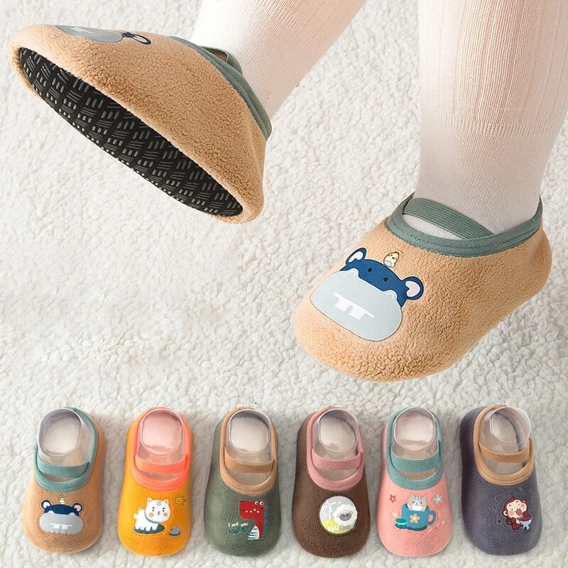 Baby Anti-slip Socks Newborn W - Kids Indoor Outdoor Slippers recension och pris