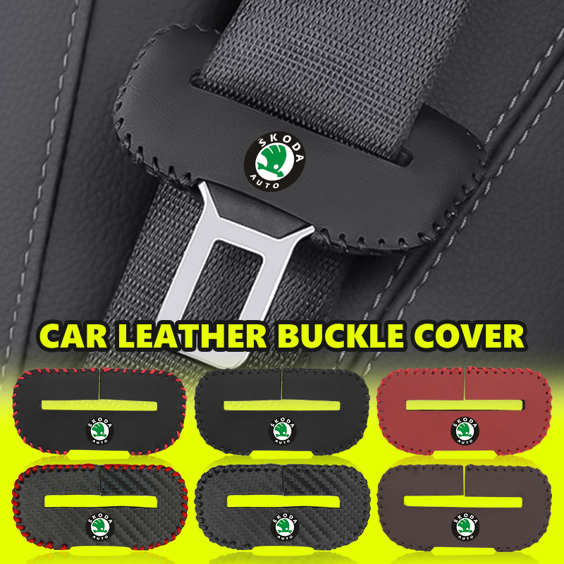 For Skoda PU Leather Car Seat  - Swing Seat Belt recension och pris