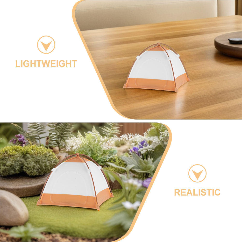 Miniature Tent 1:12 Scale Doll - Kids Outdoor Doll House recension och pris
