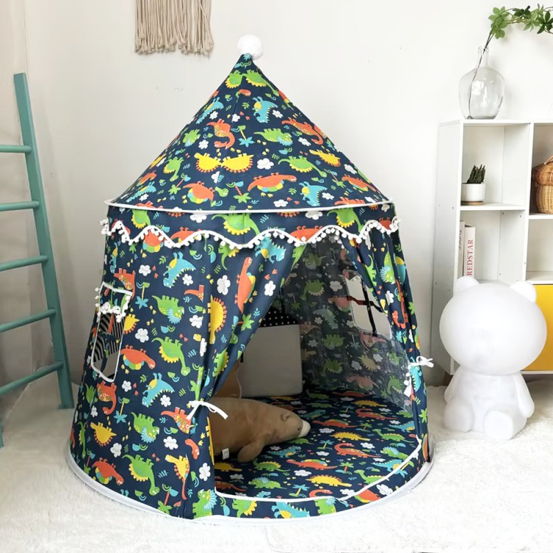 Large Teepee Tent for Kids Fol - Kids Outdoor Playhouse recension och pris