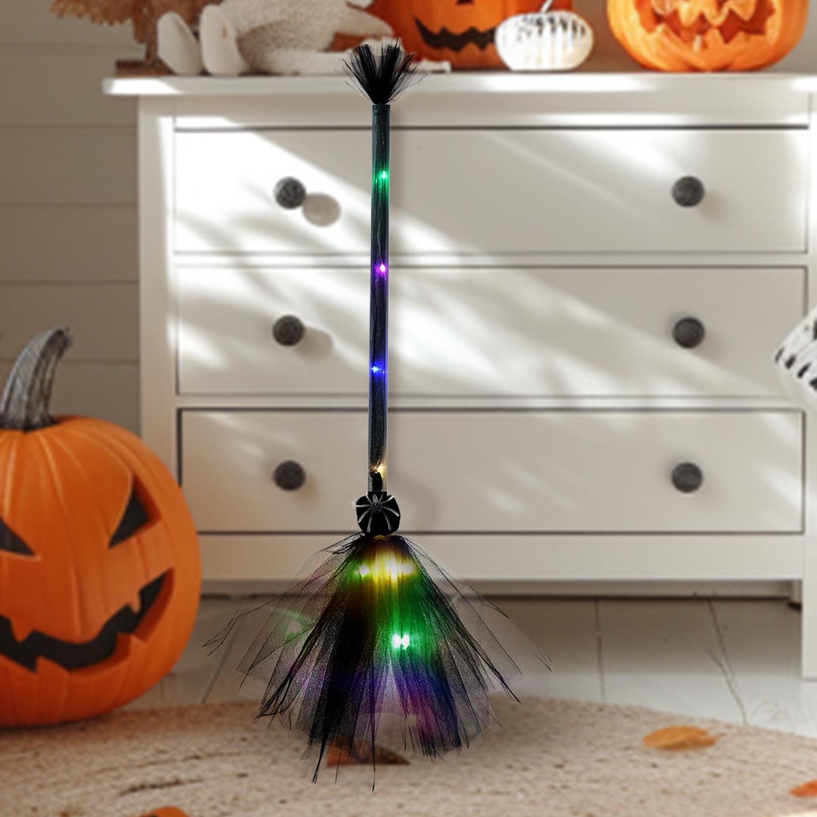 Witches Broom Mesh Battery Pow - Kids Outdoor Broom recension och pris