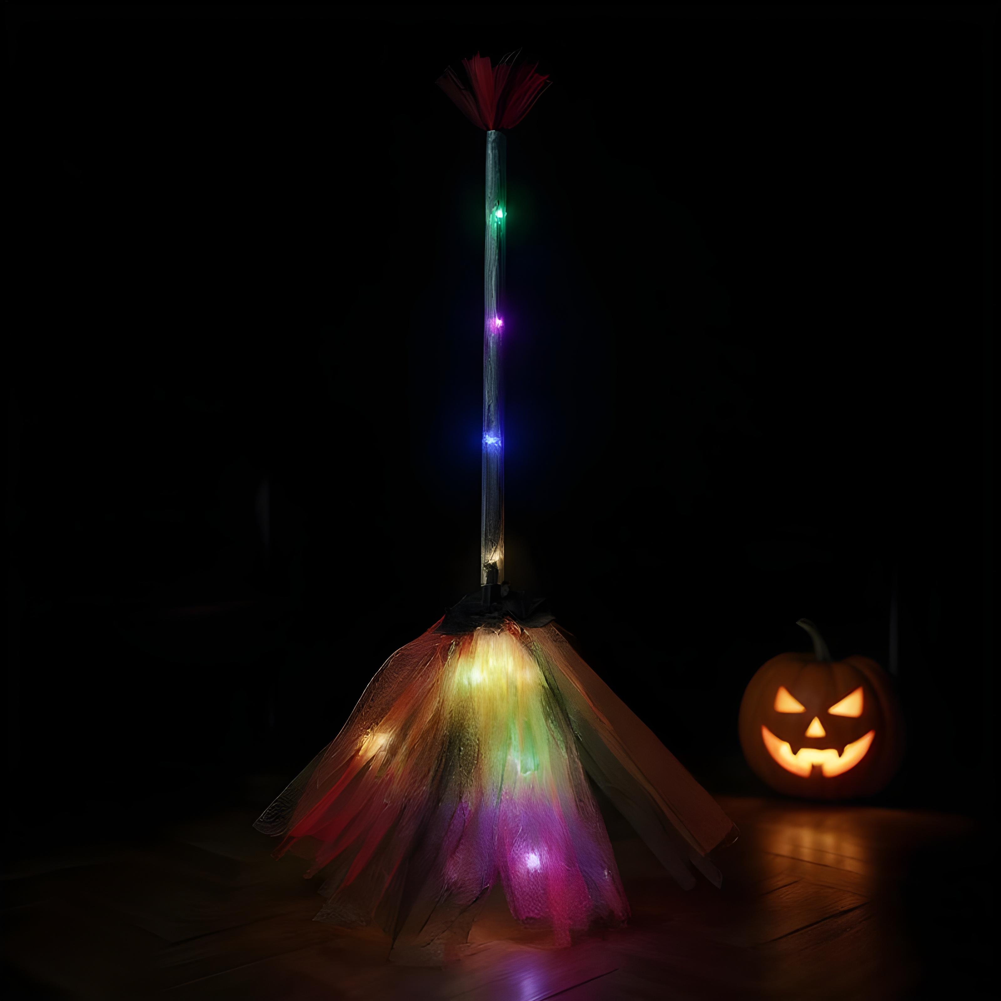 Witches Broom Mesh Battery Pow - Kids Outdoor Broom recension och pris