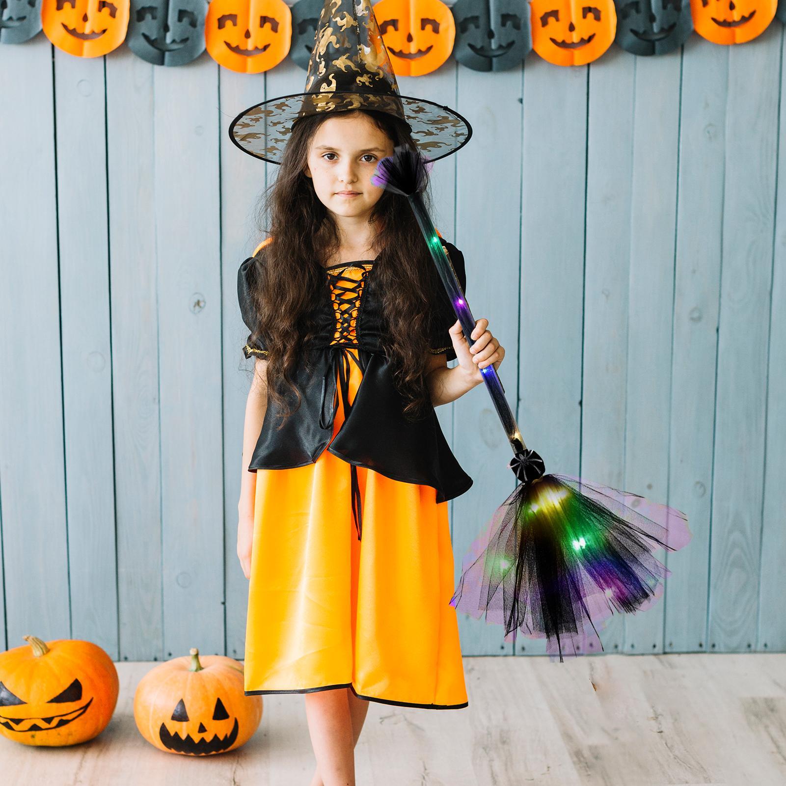 Witches Broom Mesh Battery Pow - Kids Outdoor Broom recension och pris
