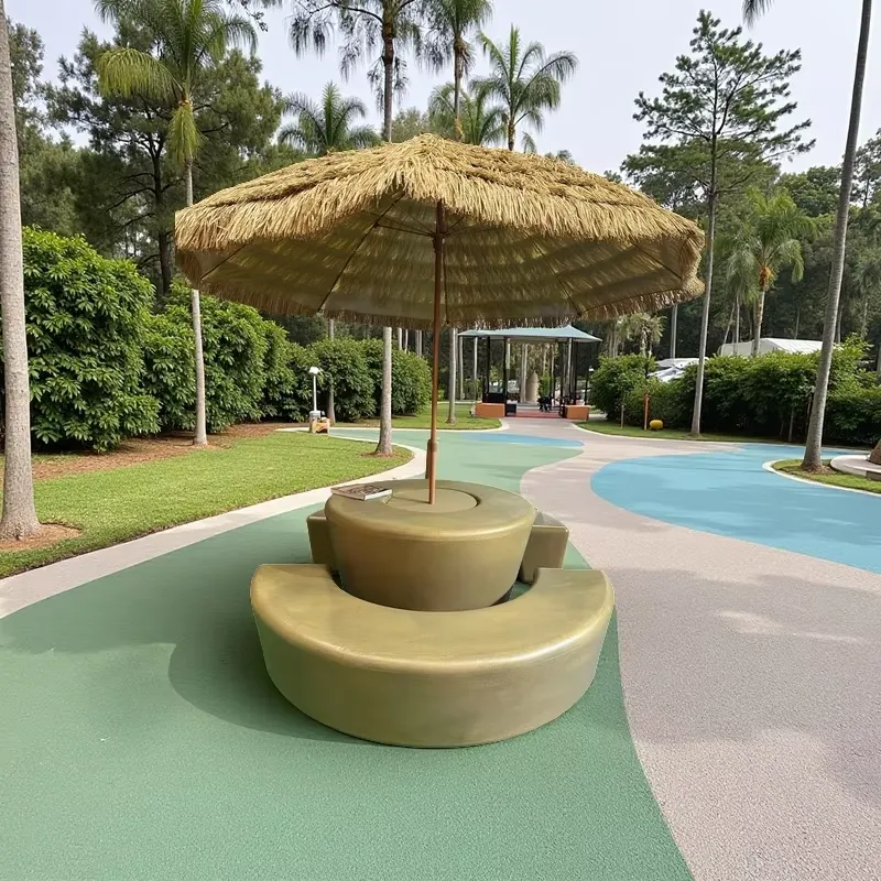 Modern Outdoor Round Table and - Kids Outdoor Table With Umbrella recension och pris