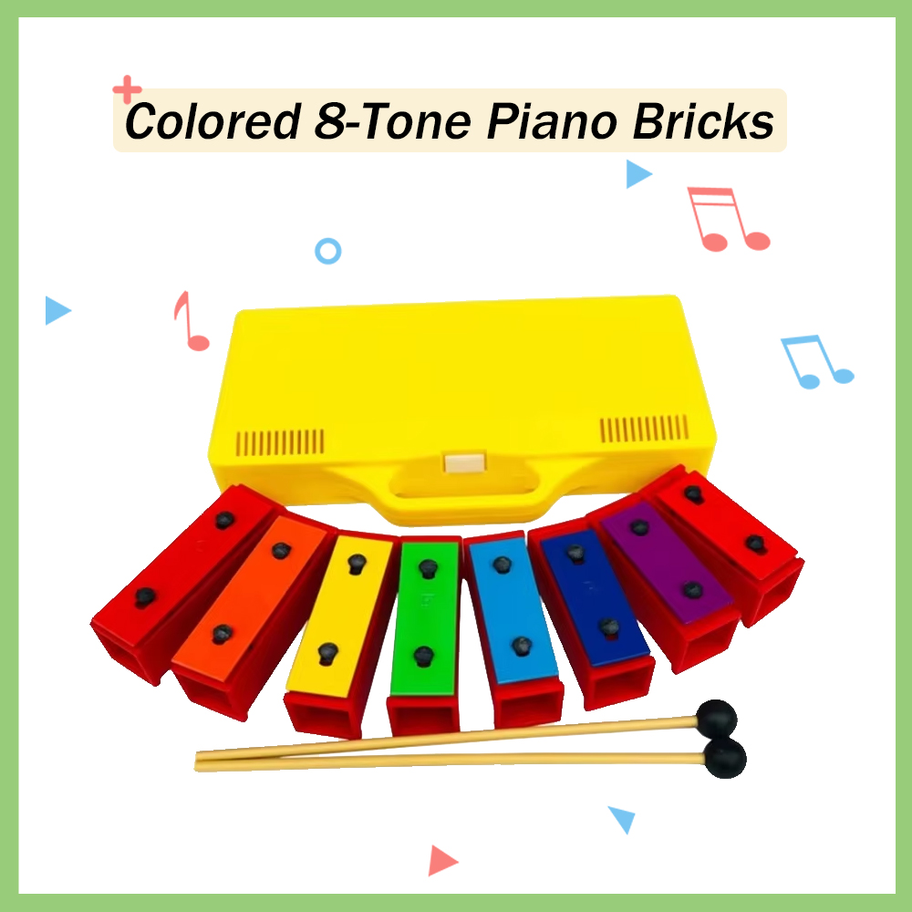 Portable 8 Notes Chromatic Xyl - Kids Outdoor Xylophone recension och pris