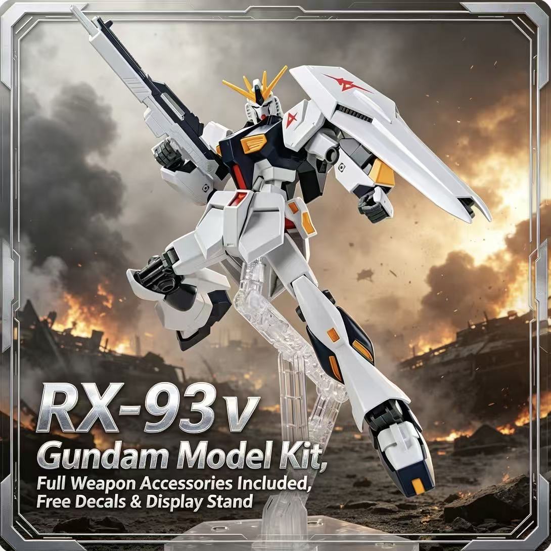 93HG 1/144 ENTRY GRADE RX-93 V - Bandai Model Gundam Hg recension och pris
