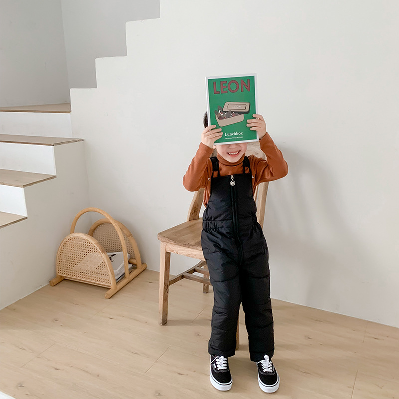 Winter Children Warm Overalls  - Kids Outdoor Jumpsuit recension och pris