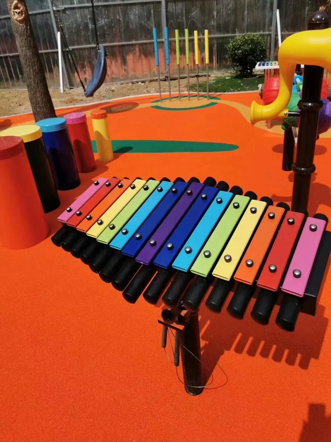 Bonhong Outdoor Free Standing  - Kids Outdoor Xylophone recension och pris
