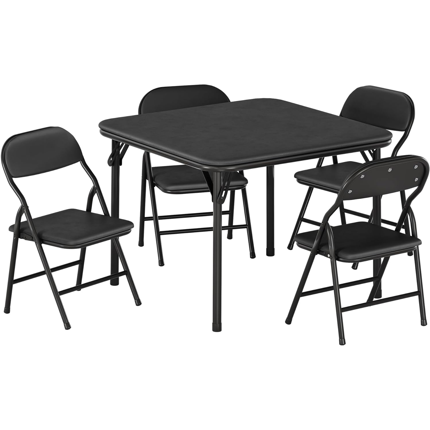 5-Piece Kids Folding Table and - Kids Outdoor Table And Chair Set recension och pris