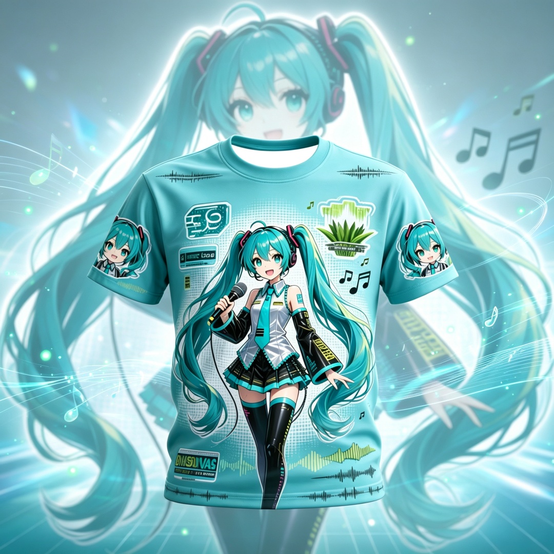 Hatsune Miku Anime Pattern Sum - Kids Outdoor Fort recension och pris