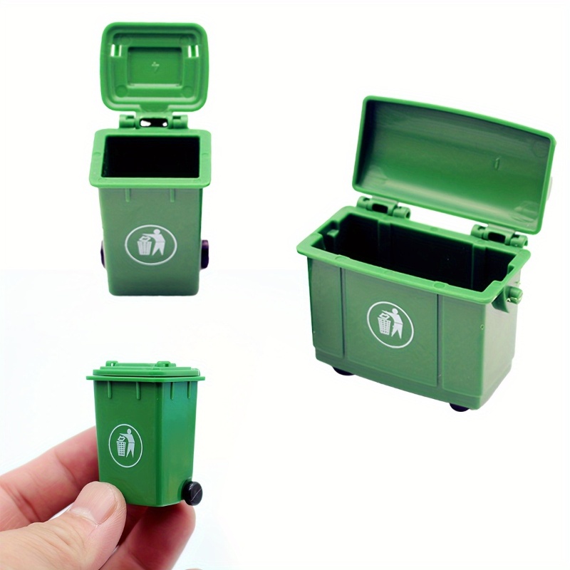 2 Pcs Simulation Curbside Tras - Kids Outdoor Doll House recension och pris