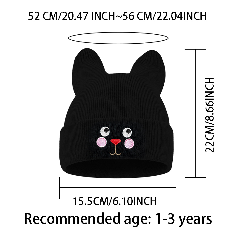 Soft Cat Ear Kids Beanie Cat F - Kids Outdoor Activities recension och pris