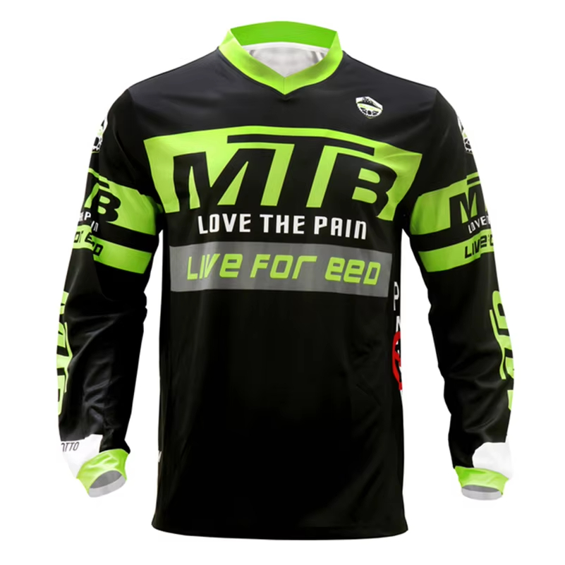 Long Sleeve MTB Racing Jersey  - Kids Outdoor Fort recension och pris