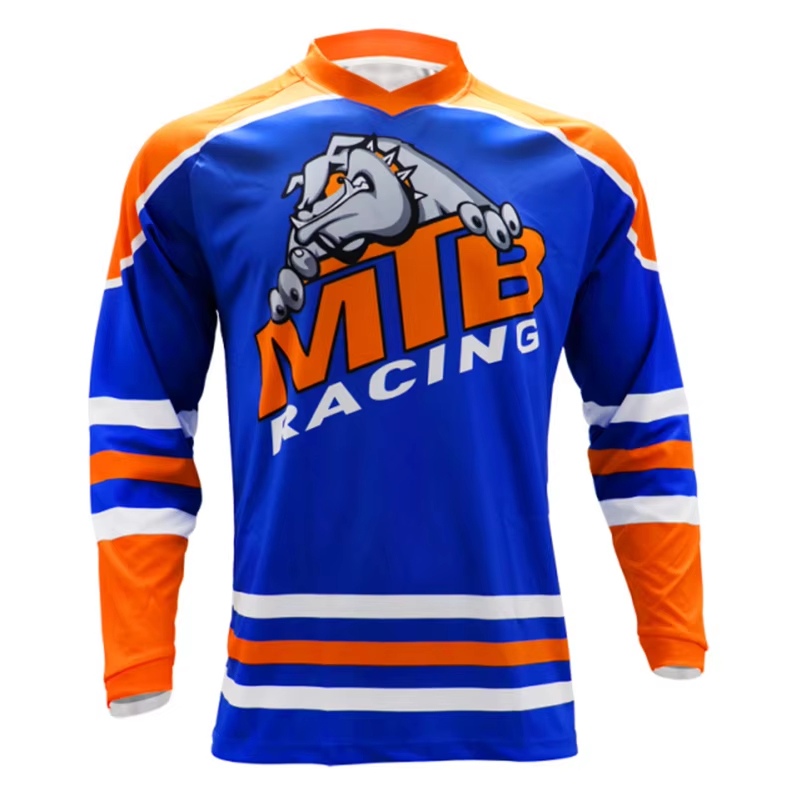 Long Sleeve MTB Racing Jersey  - Kids Outdoor Fort recension och pris